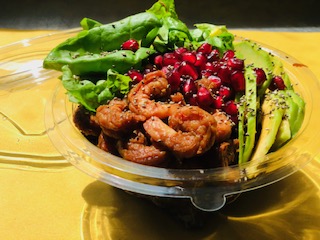 Gamberi healthy salad gourmet